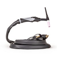 Горелка аргонодуговая FoxWeld SAGGIO TIG-26 FLEX 4м (200А, ПВ=60%, 35-50 мм², 5Pin, б/р (газ), 1 кнопка)