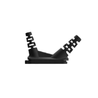 Корпус поддержки выхода 2-х шлангов из TIG-TGC PARWELD