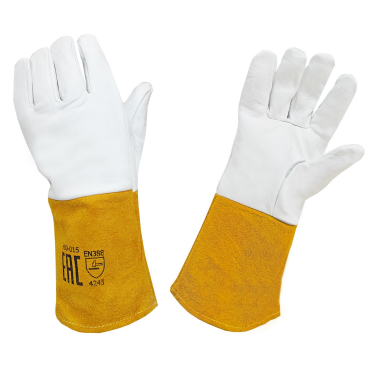 Краги сварщика OBN спилковые пятипалые ARGO