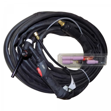 Горелка аргонодуговая HUGONG TIG WP-26 4м (250А, ПВ=60%, дист. управл. током)