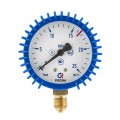 Манометр ПТК 25.0 МПа (d=63 мм, G1/4, кислород, синий)