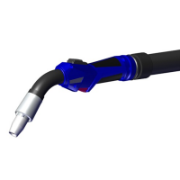 Горелка полуавтоматическая с дымоотсосом Abicor Binzel xFUME PRO 501 4м (500А, ПВ=100%, 1.0-1.6мм, ж/о, KZ-2)