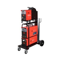 Сварочный полуавтомат Fubag INMIG 500T DW SYN PULSE (DRIVE INMIG DW SYN PULSE (41105), FB 500 3м (38032), Cool 70 (31409), тележка (41593), шланг-пакет 5м 14 pol ж/о (31408.1))