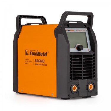 Сварочный инвертор FoxWeld SAGGIO MMA 205P LCD PFC (220В, пульс MMA/TIG, VRD, ДУ)