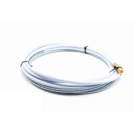 Канал направляющий PARWELD BZL B405 D1.2mm 4 метра сталь, белый, оплётка