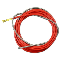 Канал направляющий PARWELD BZL RF-45 D1.0-1.2mm 3 метра сталь, красный, оплётка