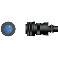 Разъем PARWELD TIG 7 PIN_EVOSPARK