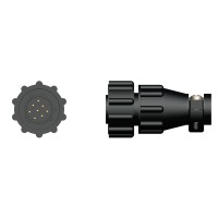 Разъем PARWELD 8 PIN AMPHENOL PLUG_ESAB
