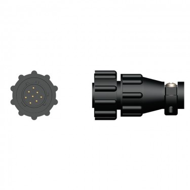 Разъем PARWELD 8 PIN AMPHENOL PLUG_ESAB