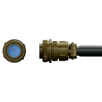 Разъем PARWELD 5 PIN COTROL PLUG_MEGMEET