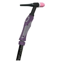 Горелка аргонодуговая PARWELD PRO-GRIP MAX TIG 550W 4м (550А, ПВ=100%, 1.2-6.4мм, 1 кноп., байонет 35-50, ниппель на газ NW5, без р.упр.)