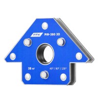 Фиксатор магнитный ПТК МФ-380 3D (35кг, 3 угла)